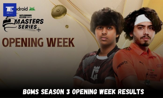 BGMS Season 3 Opening Week Results Top 20 and Audience Choice