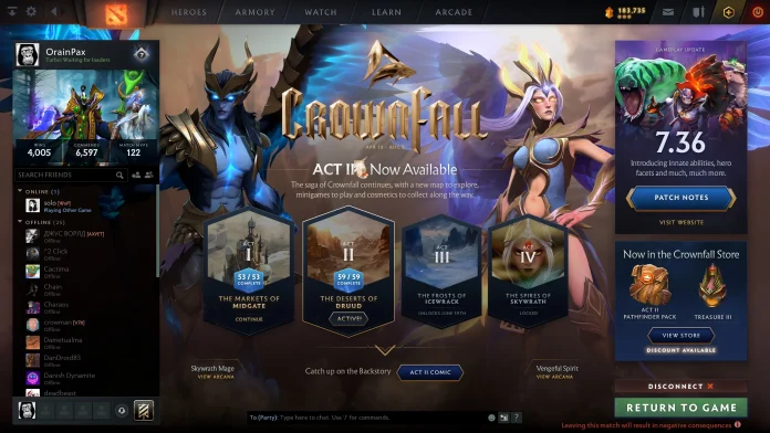 Dota 2 Crownfall Act 3